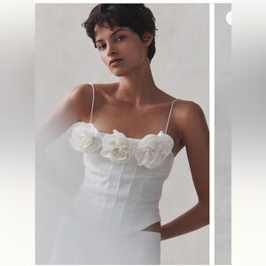 Sunday in Brooklyn Floral Corset Top L